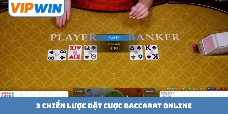 3 chiến lược đặt cược Baccarat online